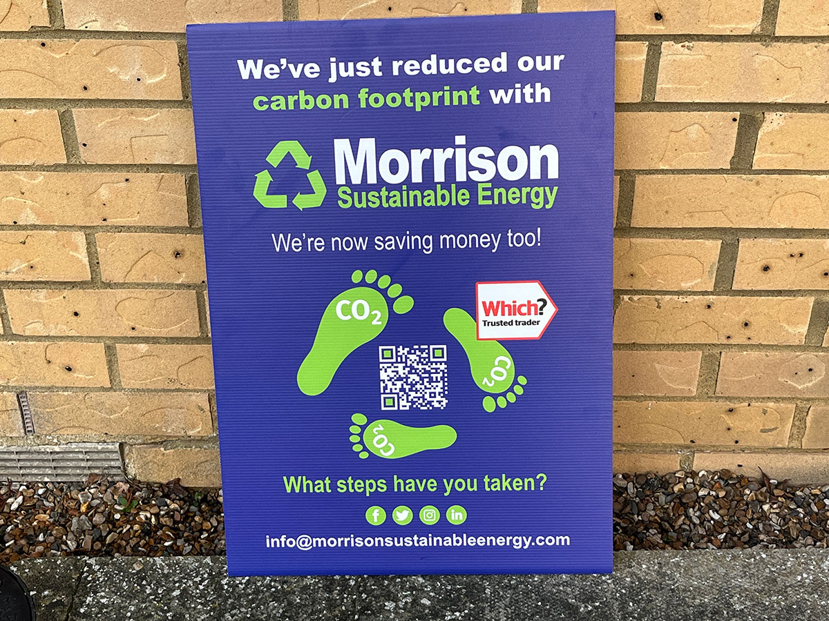 Reduce Carbon Footprint - Morrison Sustainable Energy